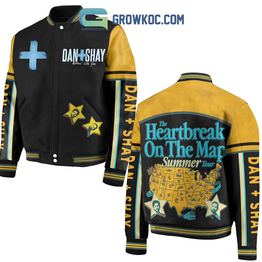Dan + Shay Heartbreak On The Map Tour Jacket - Limited Edition Fan Gear