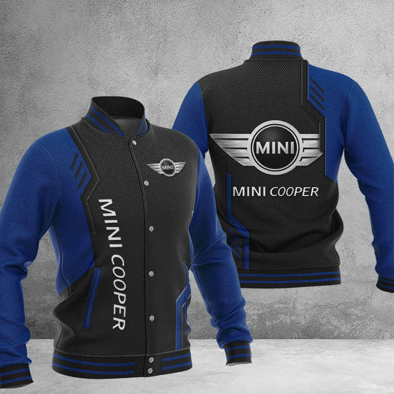 Mini Cooper Dmhj0714 Baseball Jacket Logo Baseball Varsity Jacket