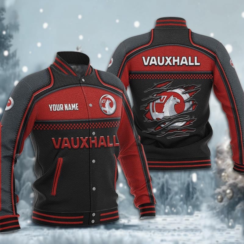 Vauxhall Dmhj1860 Baseball Jacket Logo Baseball Varsity Jacket